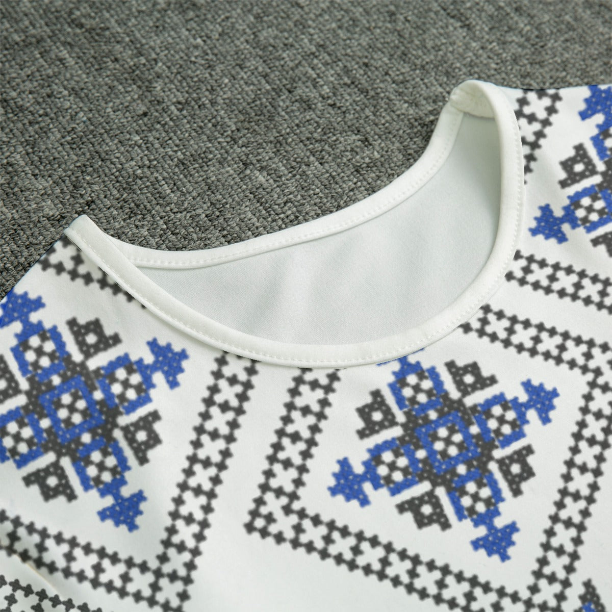 Romanian Traditional Print Men's Bodysuits