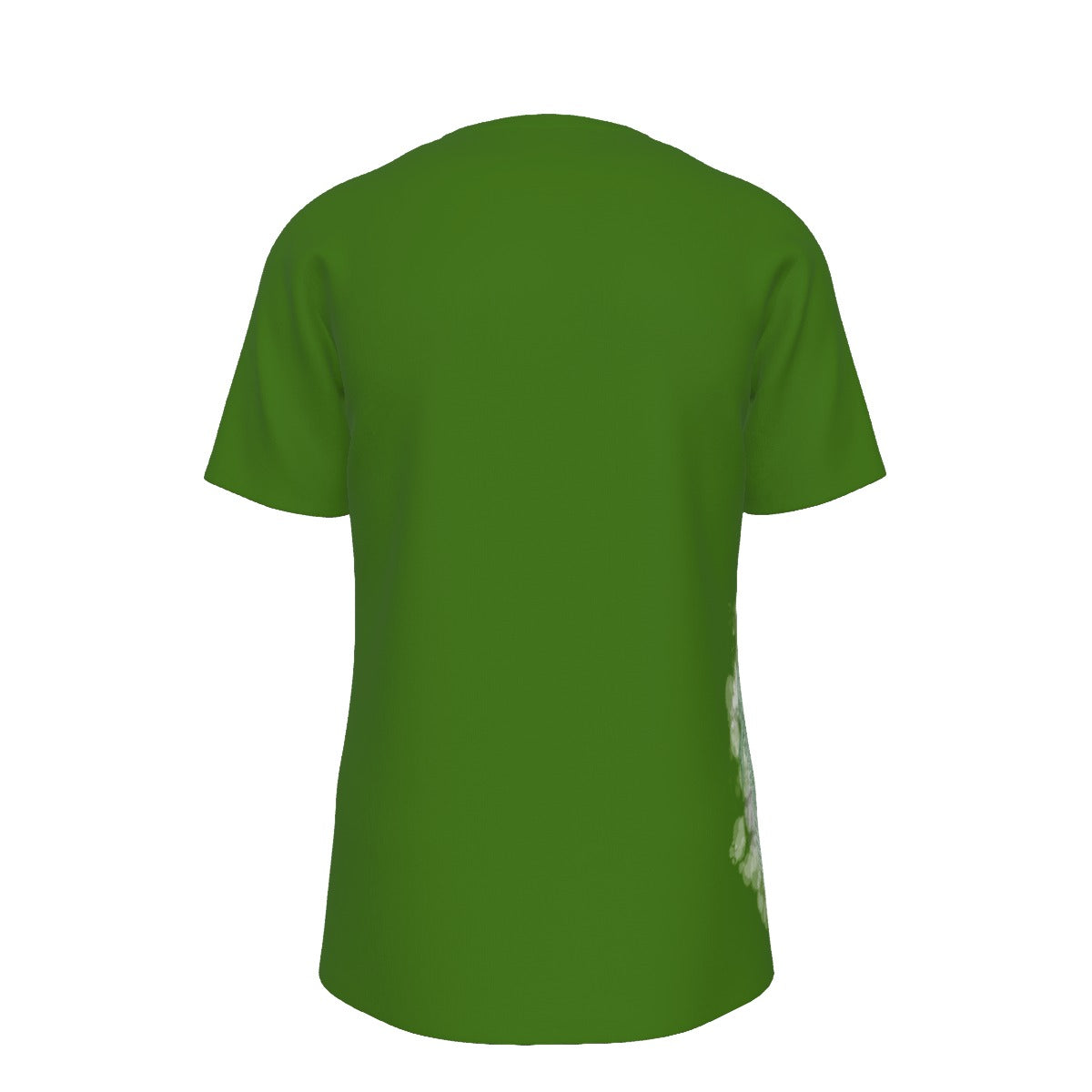 Green Ouroboros Dacic Wolf on Green Base O-Neck T-Shirt | 190GSM Cotton